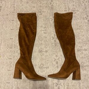 Steve Madden Huntley Over The Knee Suede Boots